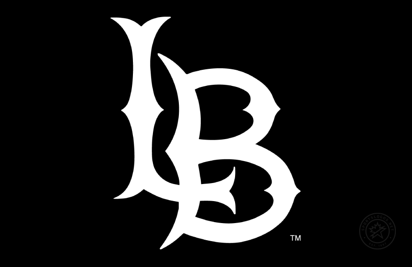 Long Beach State 49ers 2014-2018 Alt on Dark Logo diy iron on heat transfer